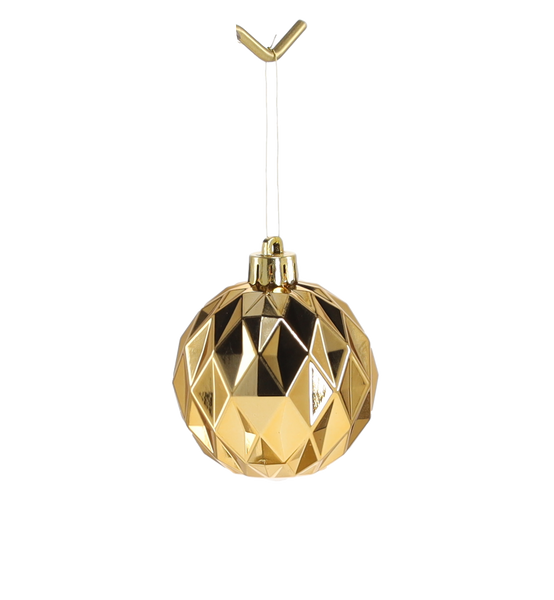 SET OF 23 BAUBLES RED/GOLD/SILVER