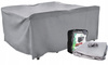 ŠEDÝ POKROVCOVÝ OBAL PRO ZAHRADNÍ NÁBYTEK 200x160x90cm *1460