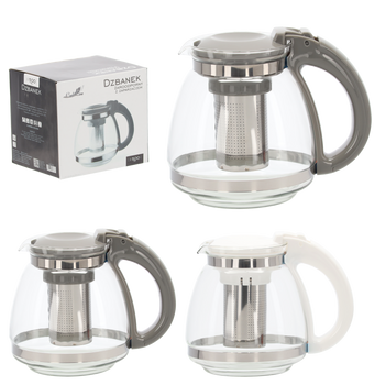 HEAT-RESISTANT JUG WITH INFUSER 1.5 L