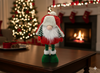 HOLIDAY GNOME WITH ADJUSTABLE LEGS 30 - 48 CM RED - GREEN
