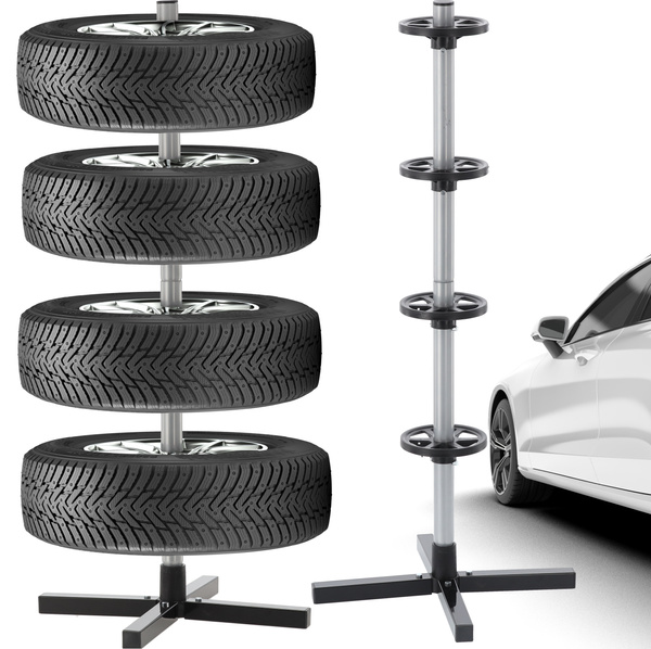 TIRE RACK CAPACITIES UP TO 100 KG - 45 x 45 x 105 CM