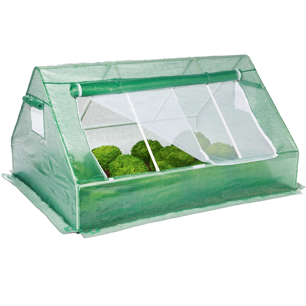 Small Green Garden Greenhouse 180 x 140 x H94 cm