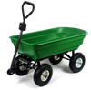 WÓZEK OGRODOWY DWUFUNKCYJNY ZIELONY 