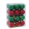 KPL. 24 BOMBEK 4 CM GREEN / RED *3641