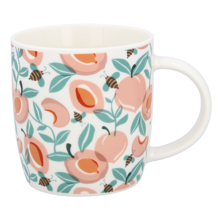 HRNČEK PORCELÁNOVÝ 365ML MIX VZOROV balenie=12 ks *6202