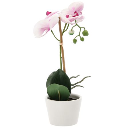 UMĚLÁ KVĚTINA - ORCHIDEA MIX 3 BARVY 30 CM bal=12 ks pal=36 ks *4825