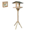 STANDING BIRD FEEDER - WOODEN 116 X 30 X 30 CM