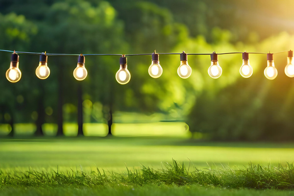 SOLAR GARDEN GARLAND LENGTH 2 + 1.8 M RONA 10 LED WARM WHITE