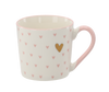 CUP PORCELANĂ 390ML INIMI MIX MODELE *6088
