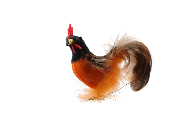 KPL. 3 OZDÓB WIELKANOCNYCH - KURKI 8 CM MIX KOLORÓW *9526