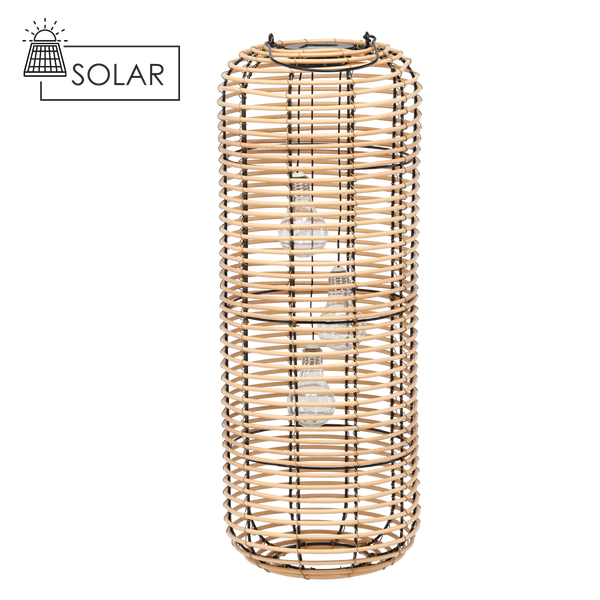 LAMPĂ SOLARĂ CULOARE BRONZ 62 CM *0169