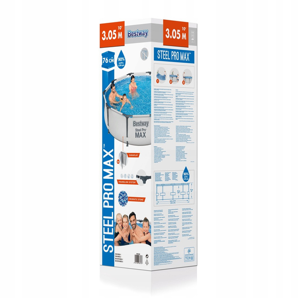 Steel Pro® MAX™  10' x 30"/3.05m x 76cm Pool