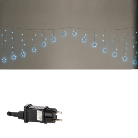 LED STAR LIGHTS 136L COLD WHITE