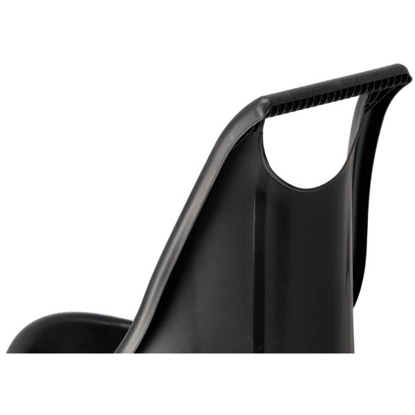 WÓZEK OGRODOWY WIELOFUNKCYJNY Z KÓŁKAMI 50L CZARNY *5440