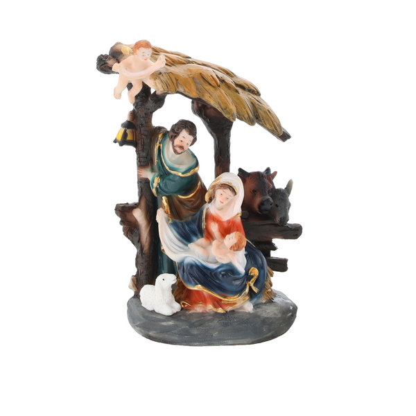 CHRISTMAS NATIVITY SCENE 15,5 CM