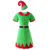 WOMAN CHRISTMAS GREEN ELF SUIT