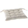 PODUSZKA NA KRZESŁO 40 x 40 x 6 CM BEŻOWA