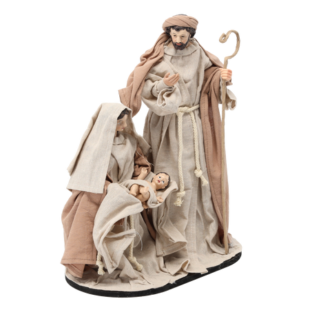 FIGÚRA VIANOČNÁ SVÄTÁ RODINA VÝŠKA 41 CM *6448