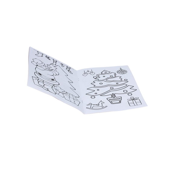 VAÁNOČNÍ OMALOVÁNKA SE 4 VÝROBKY MIX VZORŮ balení=12ks *7113