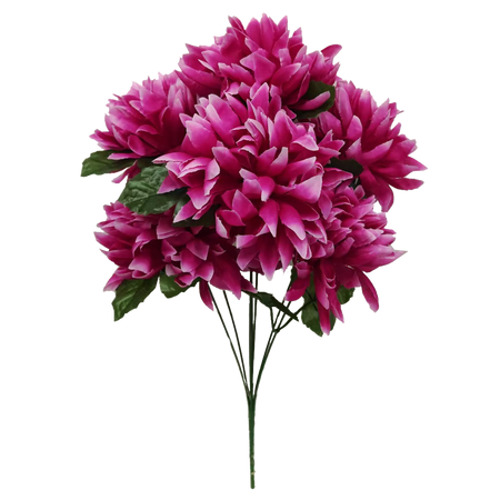 ARTIFICIAL BRANCH - CHRYSANTHEMUMS ASSORTED COLOURS