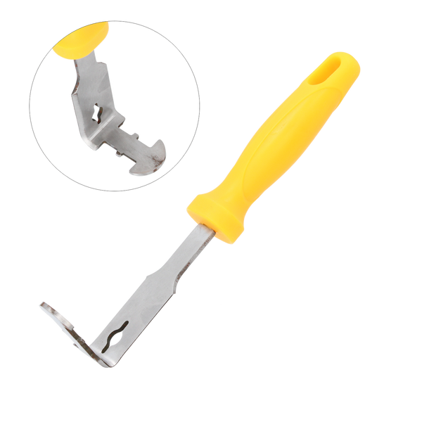 SCRAPER FOR FRAMES WITH PLASTIC HANDLE pack=6pcs