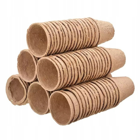 SET OF 24 POTS 8 X 8 CM