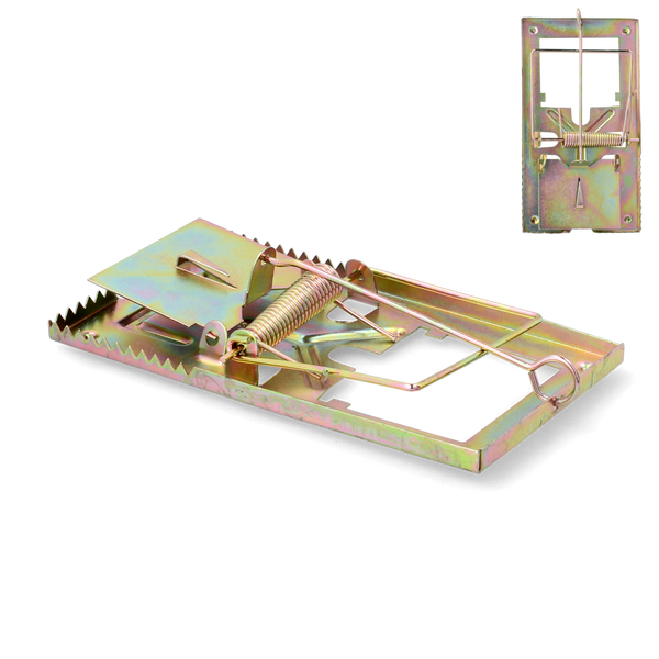 PUŁAPKA NA MYSZY / SZCZURY METAL 17,5 x 9 CM opak=12 szt *3484