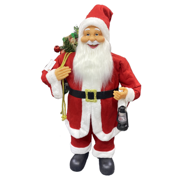 CHRISTMAS FIGURE - STANDING SANTA 90 CM