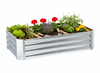 VEGETABLE-FLOWER BED 180 X 90 X 30 CM RECTANGULAR GALVANIZED