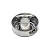 EMBOSSED CAKE TIN FI 21CM WITH TWO BOTTOMS
