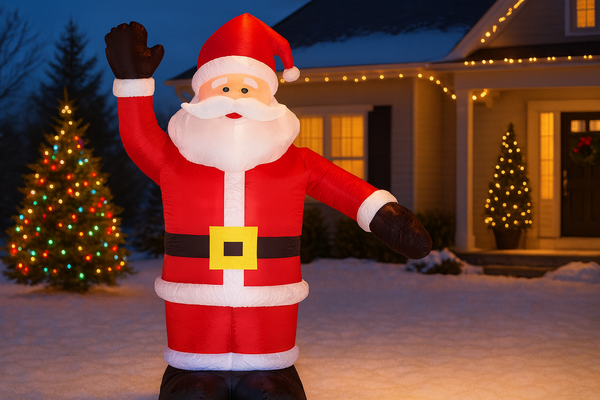 INFLATABLE SANTA CLAUS LED 270 CM