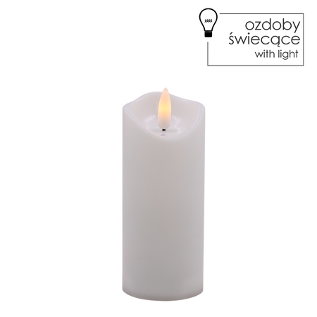 CANDLE LED ALBA 5 X 12,5 CM *9322