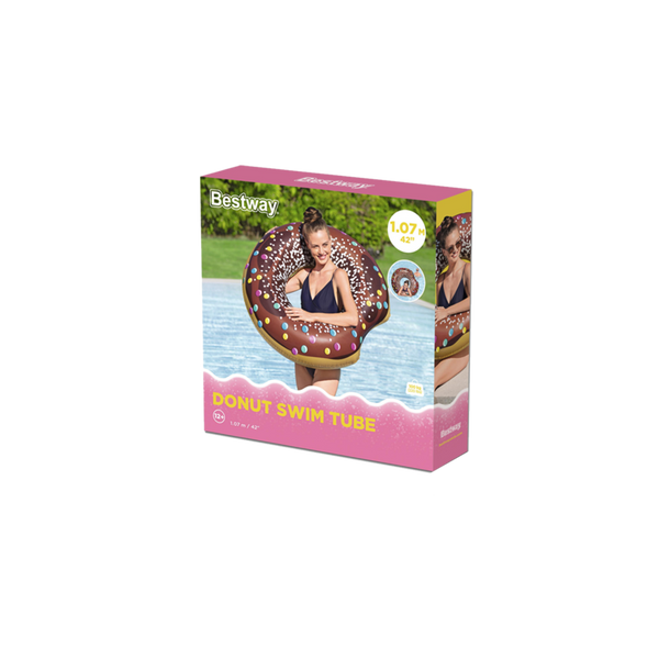 KOŁO PLAŻOWE DMUCHANE 107 CM DONAT *9064