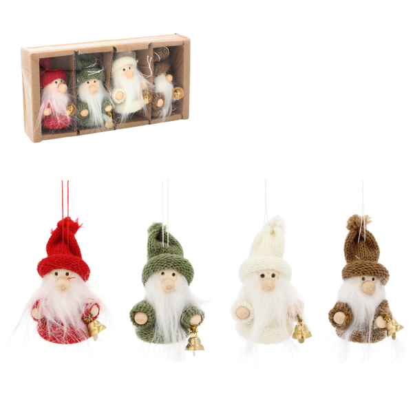 KPL. 4 DECORAȚIUNI PENTRU BRAZI - GHEAȚE 8 CM MIX DE CULORI *4499