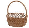 KOSZYK RATTANOWY Z UCHWYTEM OWALNY 29 x 25 x H:13/30 CM *4200