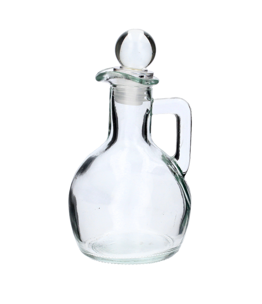 GLASS OIL BOTTLE WITH HANDLE, 15*6,5CM