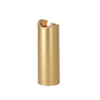LED CANDLE 5CMX15CM WITH BATTERIES GOLD PINK FLAME*9655