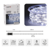 LAMPKI LED MICRO NA SZPULI 500L ZIMNY BIAŁY, DŁ. 3 + 50 M *0122