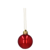 SET OF 47 BAUBLES 4-6 CM RED/GOLD/SILVER MIX DESIGNS