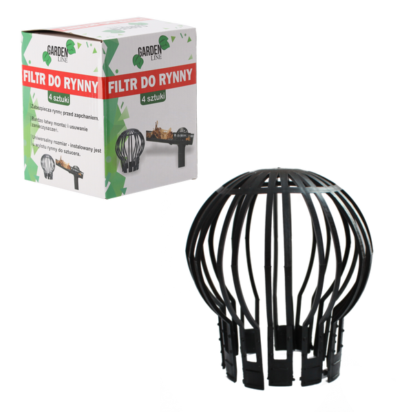 KPL. 4 FILTROV DO ŽLIEBOV H-15 CM *2593