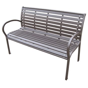 GARDEN BENCH 125 X 60 X 80 DARK