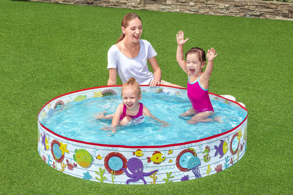 Bestway® 60" x H10"/1.52m x H25cm Fill 'N Fun Pool