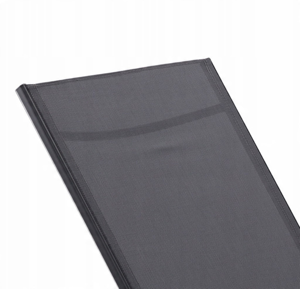GARDEN LOUNGER 195x69x94cm DARK GREY *6111