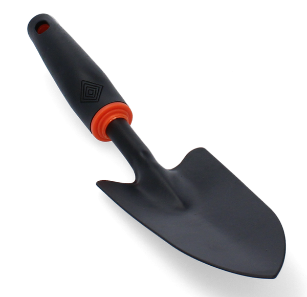 NARROW GARDEN TROWEL 31.5 x 5.7CM BLACK