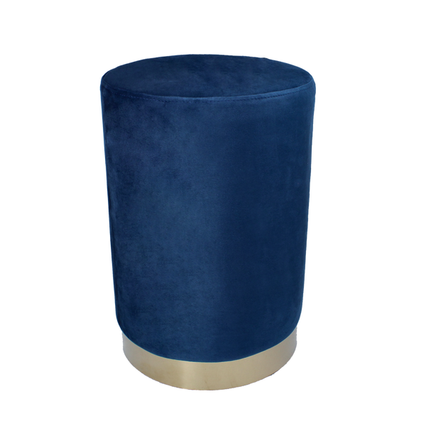 PUFA ROTUNDA 28 X 42 CM ALBASTRU ÎNTUNECAT *4286