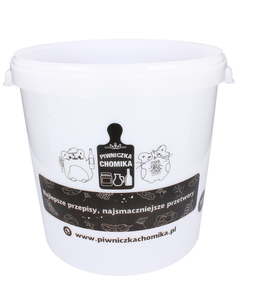 POJEMNIK FERMENTACYJNY / WIADERKO 30L Z POKRYWĄ *4911