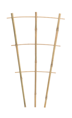 Trojitá bambusová žebřík 46 cm balení=25ks *3168