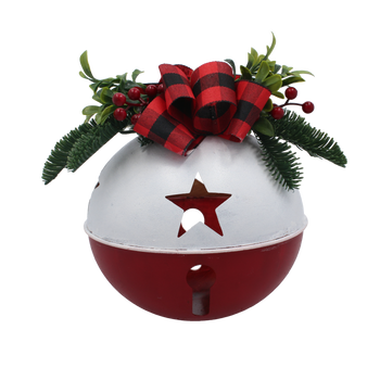 DECORAȚIUNE DE CRĂCIUN. BOMBĂ PENDULATĂ 20 x 20 x 23 CM *4527