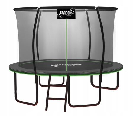 TRAMPOLINA 8FT 252 CM CU SCARĂ ȘI REȚEA DE PROTECȚIE *7628