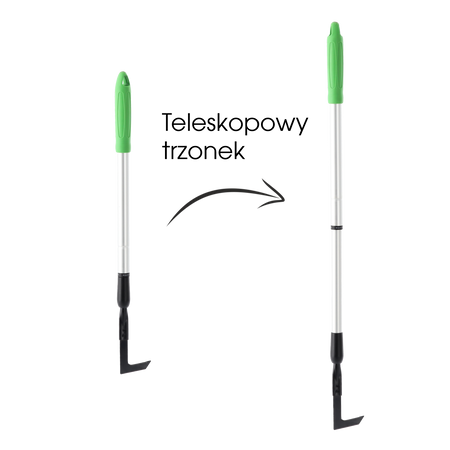 RĂSOR PENTRU IARBA CU MÂNER TELESCOPIC 71,5-106,5 CM *6759